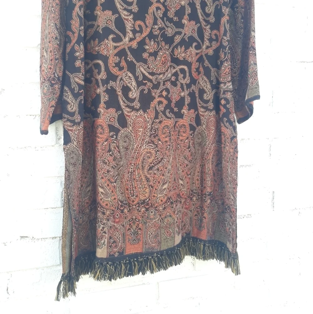 Soft Surroundings Tapestry Autumn Paisley Tunic - Picture 6 of 9
